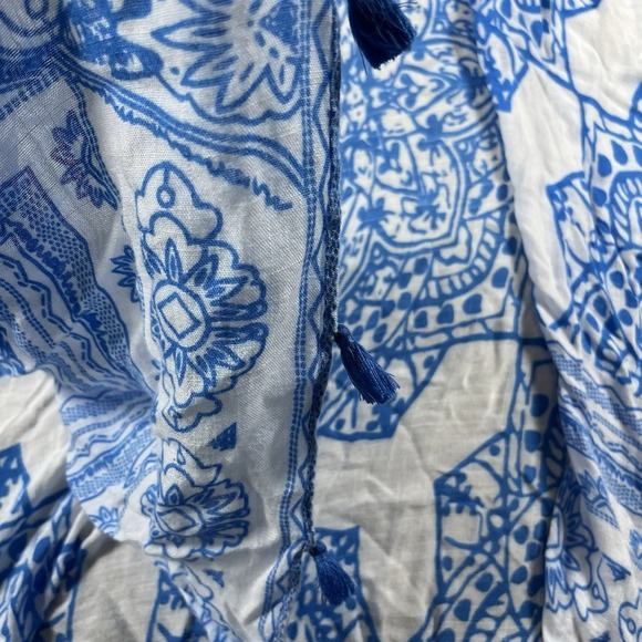 Breezy Lane Womens Kimono Beach coastal hippie‎ Cottage fairy grandma core - Picture 5 of 6